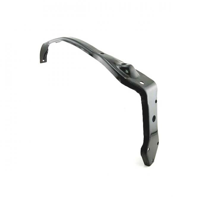 Large Front Fender Brace - Right Side - Stamped Steel - Painted Black - Ford Passenger