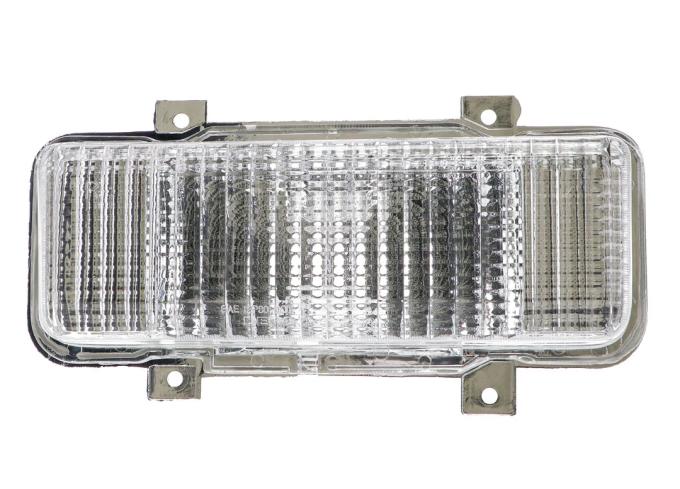 AMD Park Lamp Assembly, RH, Square Headlamp, 80 Chevy GMC C/K Pickup Truck Blazer Jimmy Suburban X137-4080-1R