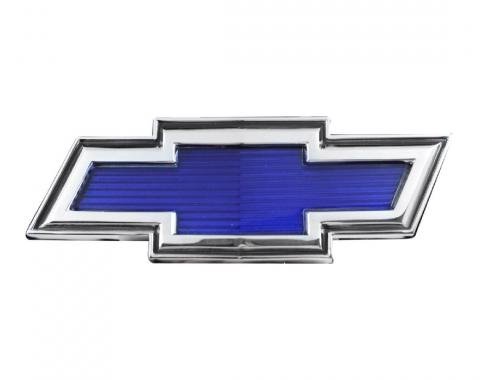 Trim Parts 69-70 Chevrolet and GMC Truck Blue Bowtie Hood Emblem, Each 9600