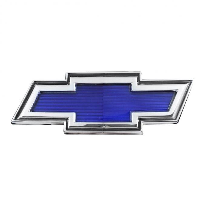 Trim Parts 69-70 Chevrolet and GMC Truck Blue Bowtie Hood Emblem, Each 9600