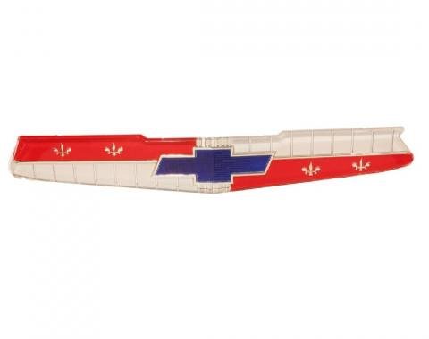Trim Parts 57 Full-Size Chevrolet Grille Bar Emblem, Each 1400