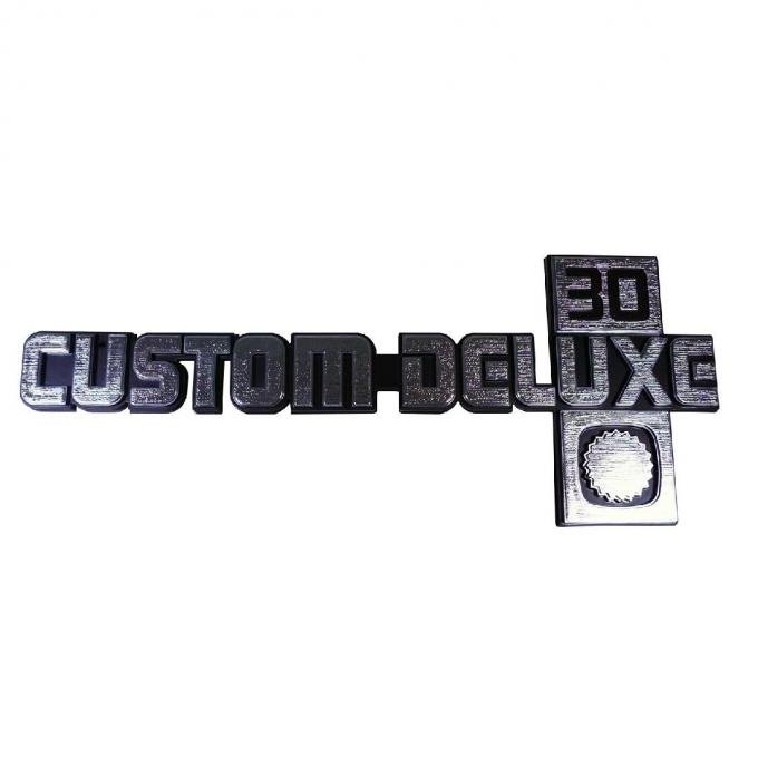 Trim Parts 81-88 Chevrolet Custom-Deluxe 30 Fender Emblems, Pair 9913