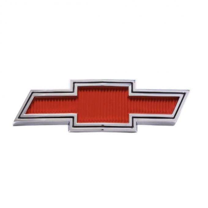 Trim Parts 67-68 Chevrolet and GMC Truck Grille Emblem, Bowtie, Red, Each 9510