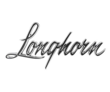 Trim Parts 69-72 Chevrolet and GMC Truck Rear Fender Emblem, Longhorn, Pair 9645