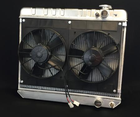 DeWitts 1963-1966 Chevrolet C10 Pickup LSX Conversion Radiator, Manual 32-6139017M