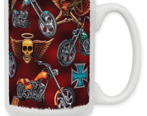 Choppers & Skulls Coffee Mug