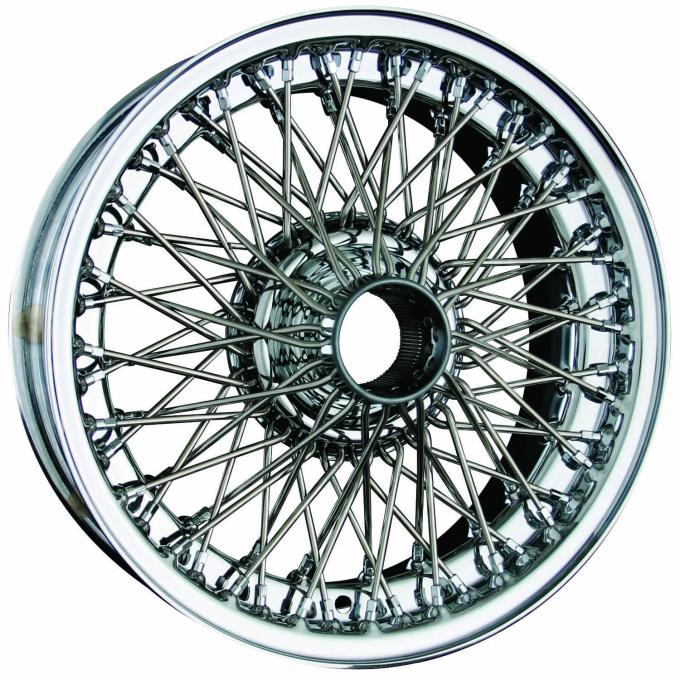 Dayton Wire Wheel -Triumph-TR-250-Tube Type-15x6-72-Chrome D457CPTT