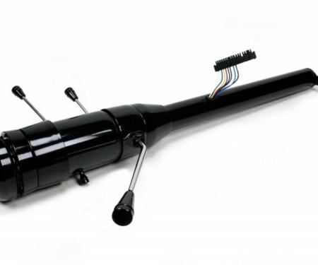 ididit Universal 21 1/4" 9-Bolt Tilt/Tele, Tilt Column Shift, Black Powder Coat 1190180051
