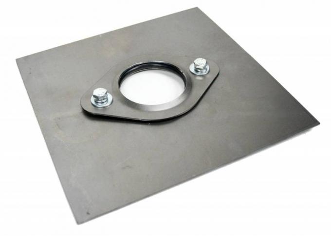 ididit Floor Mount Flange with Floor Plate 1 1/2" 2401120010