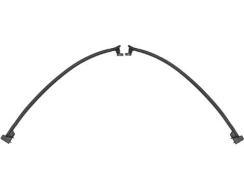 Metro Moulded Parts Rear Vertical Door Seals, 98-02 Dodge Ram 1500/2500/3500 Quad Cab Trucks, Pair LM 123-BV