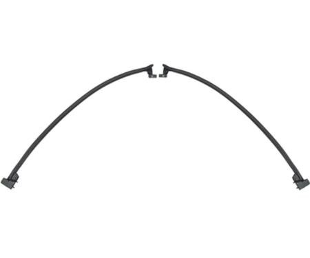 Metro Moulded Parts Rear Vertical Door Seals, 98-02 Dodge Ram 1500/2500/3500 Quad Cab Trucks, Pair LM 123-BV