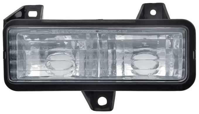 AMD Park Lamp Assembly, Single Headlamp, LH, 89-91 Chevy GMC C/K Pickup Truck Blazer Jimmy Suburban X137-4089-L