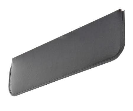 AMD Sun Visor Pad without bracket, Black, LH or RH, 60-66 Chevy GMC C/K Pickup Truck Suburban X646-4060-BLK