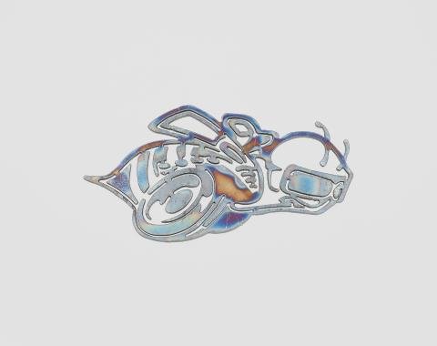 Detroit Muscle Technologies 2010-2012 Chrysler / Dodge / Ram Mopar Steel Wall Art - SUPERBEE Facing Right WALLART-SUPERBEE RIGHT