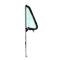 AMD Vent Window Assembly, LH, Green Glass, Chrome Sash, 54-55 Chevy GMC Pickup, Suburban X560-4053-LS