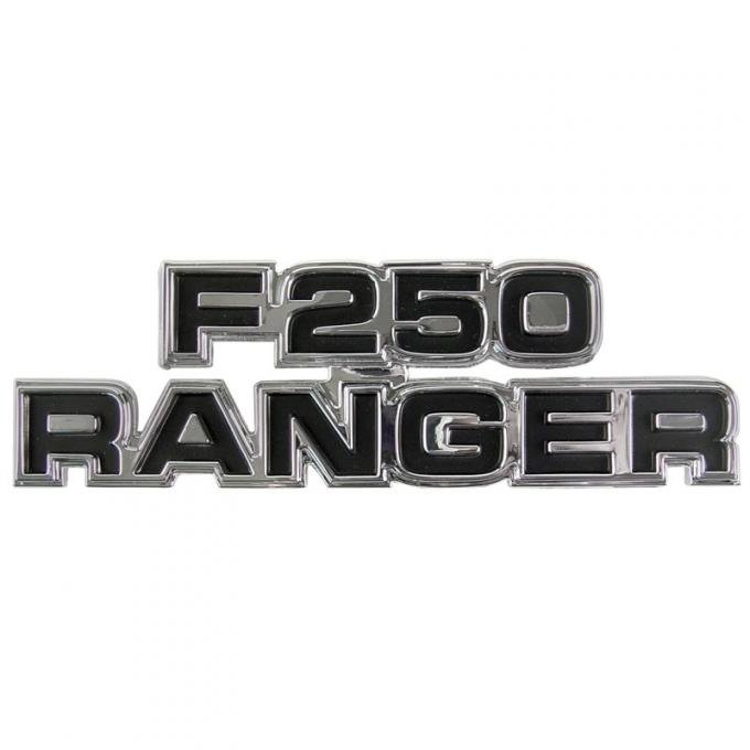 Dennis Carpenter Name Plate - Cowl Side - F250 RANGER - 1977-79 Ford Truck D7TZ-16720-N