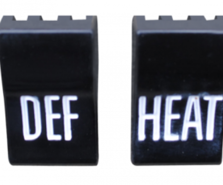Key Parts '60-'63 Deluxe Heater Control Knob Set 0848-670