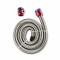 Mr. Gasket Braided Steel Fuel Line Kit, 3/8 Inch X 3 Foot 1526