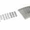 Mr. Gasket Fabricated Aluminum Valve Covers, Silver Finish 6874G