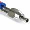 Mr. Gasket Adjustable Fuel Line with Red and Blue Hose Ends 1556G