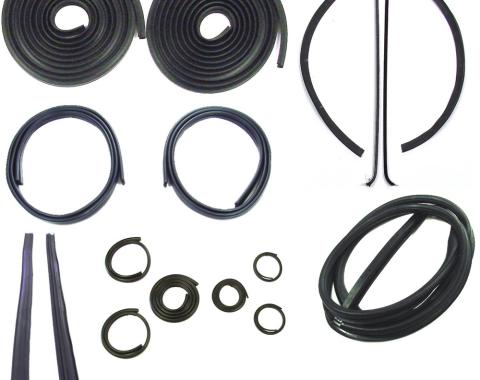 Precision Complete Weatherstrip Seal Kit - Models Without Weatherstrip Trim Groove. Includes Cab Windlace. CWK 1110 49