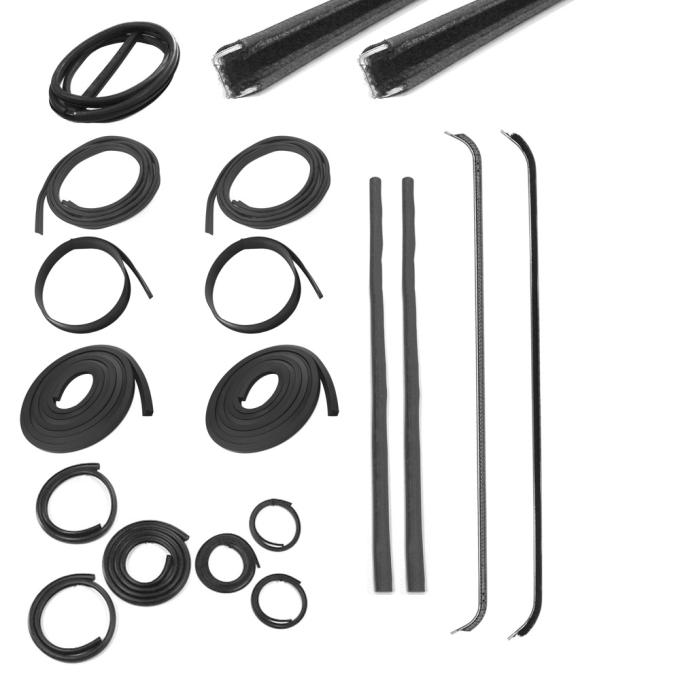 Precision Complete Weatherstrip Seal Kit - Models With Weatherstrip Trim Groove. Includes Cab Windlace. CWK 1113 47