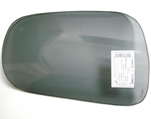 Precision Rear Corner Window Glass, Tempered Grey, Left Hand BB0057 GRY