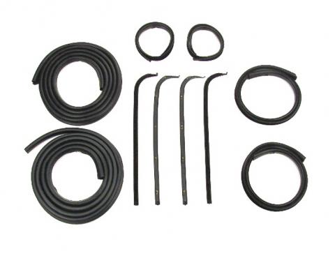 Precision Door Weatherstrip Seal Kit, Glassruns, Beltlines and Door Seals. Left and Right, 10 Piece Kit DK 2110 67