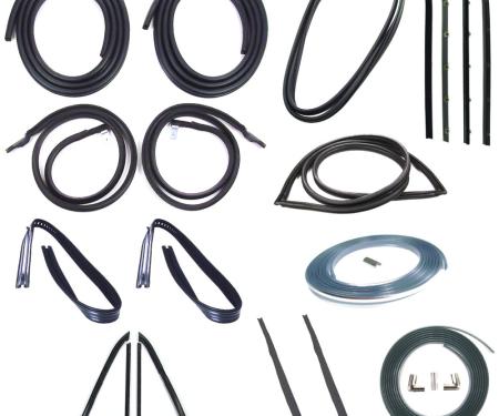 Precision Complete Weatherstrip Seal Kit - Models With Chrome Weatherstrip Trim CWK 1111 78