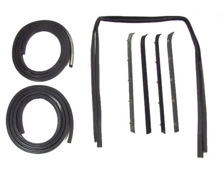 Precision Door Weatherstrip Seal Kit, Glassruns, Beltlines and Door Seals. Left and Right, 8 Piece Kit DK 1110 81