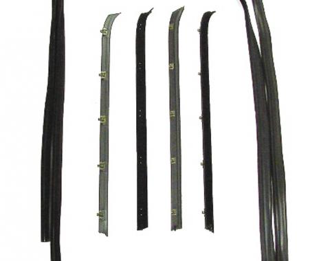 Precision Beltline Molding and Glass Run Channel Kit, Left and Right Hand, 6 Piece Kit WFK 1111 81 A