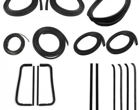 Precision Complete Weatherstrip Seal Kit - Models With Weatherstrip Trim Groove And Non Metal Framed Door Glass CWK 1112 60 PDS