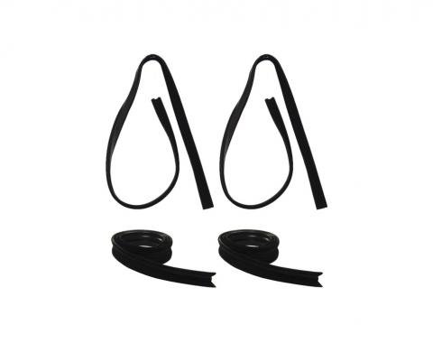 Precision Glass Run Channel, Left and Right Hand, 4 Piece Kit GRK 2111 73