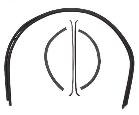 Precision Beltline Molding and Glass Run Channel Kit, Left and Right Hand, 6 Piece Kit WFK 1111 47 A