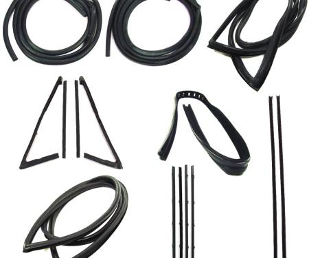 Precision Complete Weatherstrip Seal Kit - Models With Weatherstrip Trim Groove and Black Beltlines CWK 1110 71
