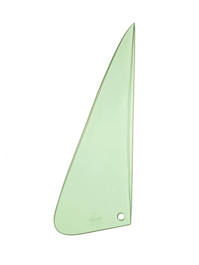 Precision Vent Glass, Tempered Left Hand, Green DV04950 GTN
