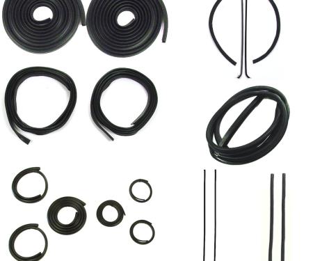 Precision Complete Weatherstrip Seal Kit - Models Without Weatherstrip Trim Groove. Includes Cab Windlace. CWK 1112 47