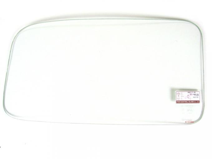 Precision 1947-1954 Chevrolet Suburban Rear Cargo Door Window Glass, Tempered Clear, Left Hand BB0060 CLN