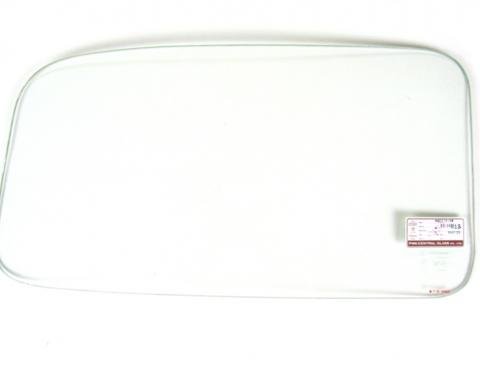 Precision 1947-1954 Chevrolet Suburban Rear Cargo Door Window Glass, Tempered Clear, Left Hand BB0060 CLN
