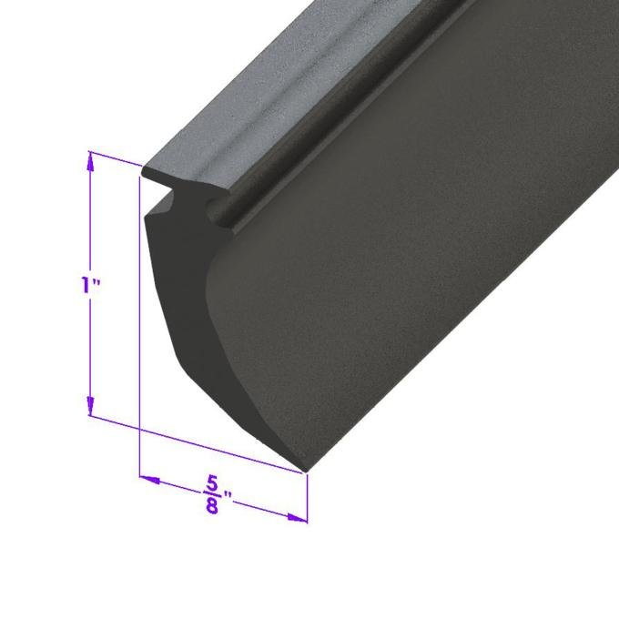 Metro Moulded Parts 1936-1946 Chevrolet Swing-Out Windshield Seal. 1" High. Sold by the Foot LP 97-B