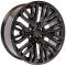 OE Replica Wheels CV37 - 22" Replica Wheel CV37 Fits GMC Sierra Rim 22x9 Black Wheel CV37-22090-6550-28B
