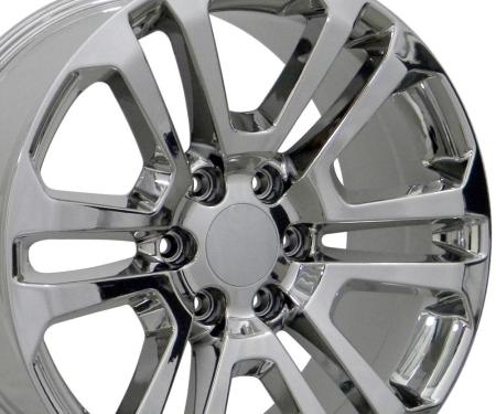 OE Replica Wheels CV99 - 20" Replica Wheel CV99 Fits GMC Sierra Rim 20x9 Chrome Wheel CV99-20090-6550-31C