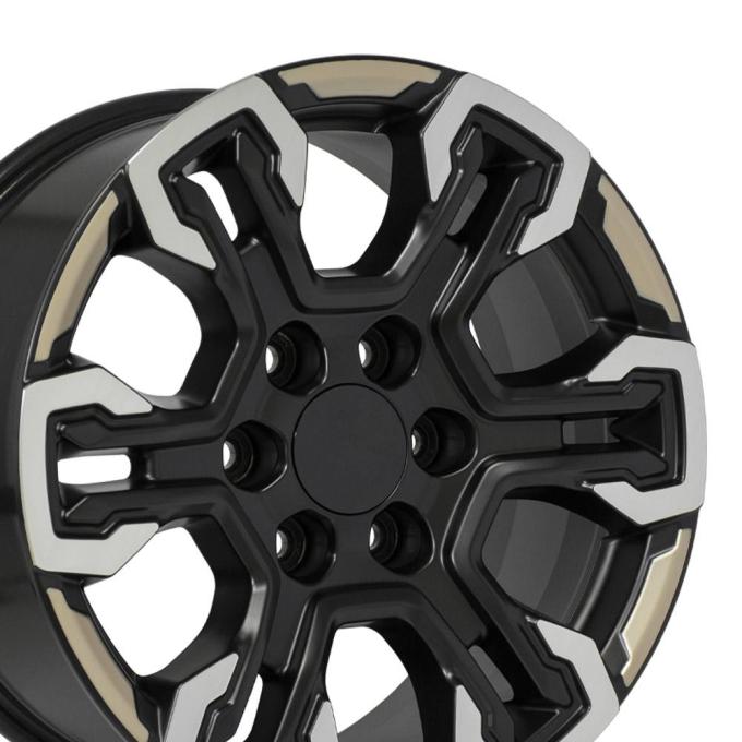 OE Replica Wheels CV65 - 18" Replica CV65 fits Chevrolet Silverado 18 in. x 8.5 in. Gloss Black CV65-18085-6550-26MB12