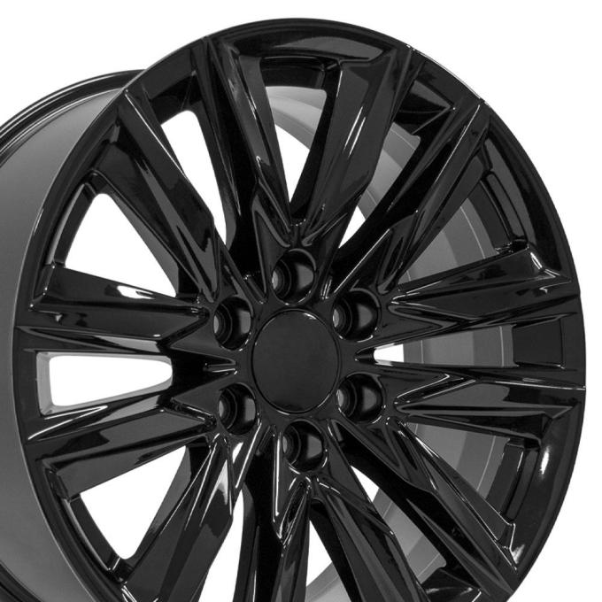 OE Replica Wheels CA91 - 20" Replica CA91 fits Cadillac Escalade 20x9 Gloss Black CA91-20090-6550-28B