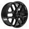 OE Replica Wheels CV62 - 22" Replica CV62 fits Chevrolet Silverado 22 in. x 9 in. Gloss Black CV62-22090-6550-28B1