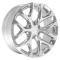 OE Replica Wheels CV98C - 22" Replica CV98C fits Chevrolet Silverado 1500 22 in. x 9 in. Chrome CV98C-22090-6550-28C