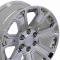 OE Replica Wheels CV93 - 20" Replica Wheel CV93 Fits Chevrolet Silverado Rim 20x8.5 Chrome Wheel CV93-20085-6550-31C-ic