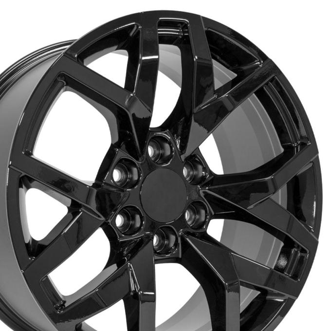 OE Replica Wheels CV66 - 22" Replica CV66 fits Chevrolet Suburban 1500 22x9 Gloss Black CV66-22090-6550-28B