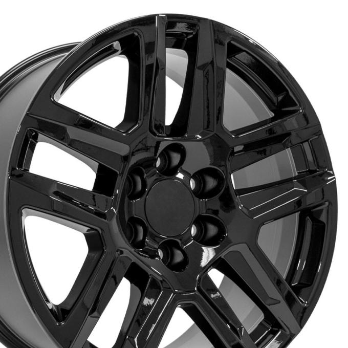 OE Replica Wheels CV63 - 20" Replica CV63 fits Chevrolet Silverado 1500 20x9 Gloss Black CV63-20090-6550-28B