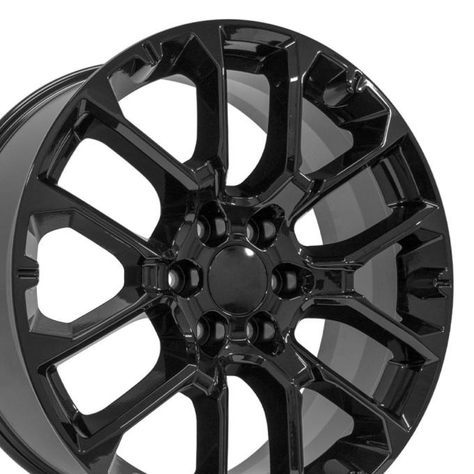 OE Replica Wheels CV67 - 22" Replica CV67 fits Chevrolet Suburban 1500 22x9 Gloss Black CV67-22090-6550-28B